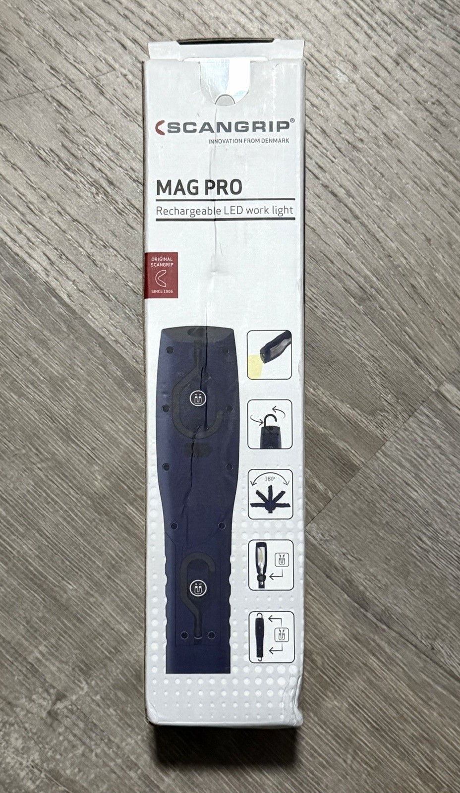 Scangrip Mag Pro Hand Lamp LED 600 Lumen Light High Peformance Adjustable Bright