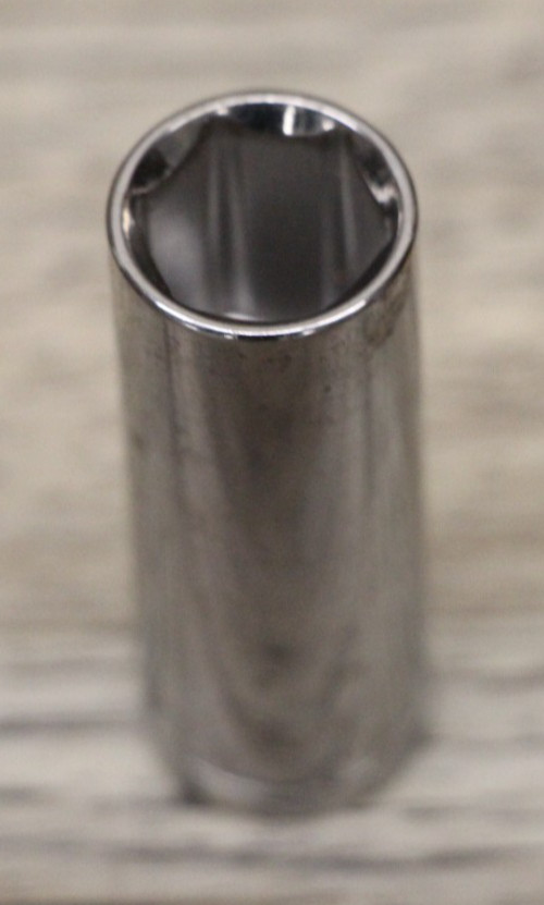 BLUE POINT BLPLS1412 1/4″ DRIVE 1/2” SAE DEEP 6 POINT CHROME SOCKET
