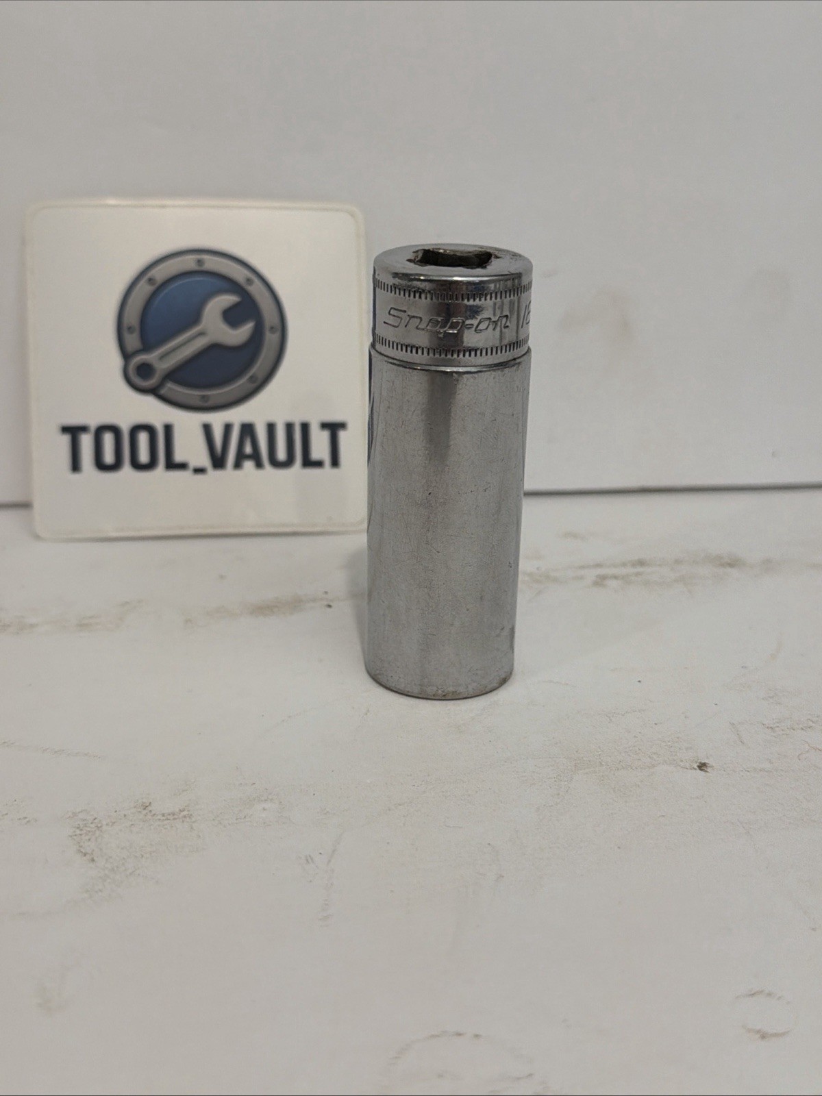 Snap On Tools SFSM18 3/8 Drive Chrome 18 mm 6 Pt Deep Socket