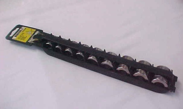 Craftsman Tools 9Pc. 3/8″ Drive 12Pt. Socket Set 3/8″-7/8″, #34438 USA G&V Vtg