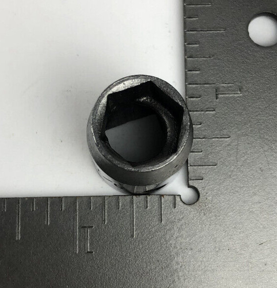 Mac Tools 9/16″ 6 Point 1/2″ Drive Shallow Socket V186F Made In USA