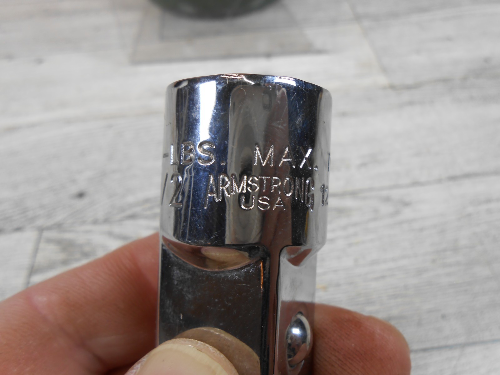Armstrong 12-952 1/2” F to 3/4” M Drive Adapter 395 Ft-lbs Max Torque