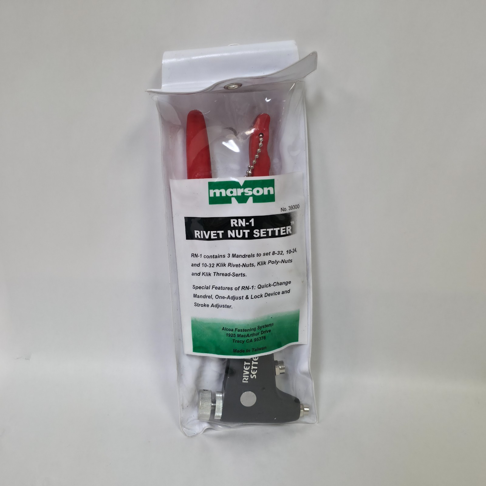 Marson RN-1 Rivet Nut Setter Tool (39300) – New, Open-Box