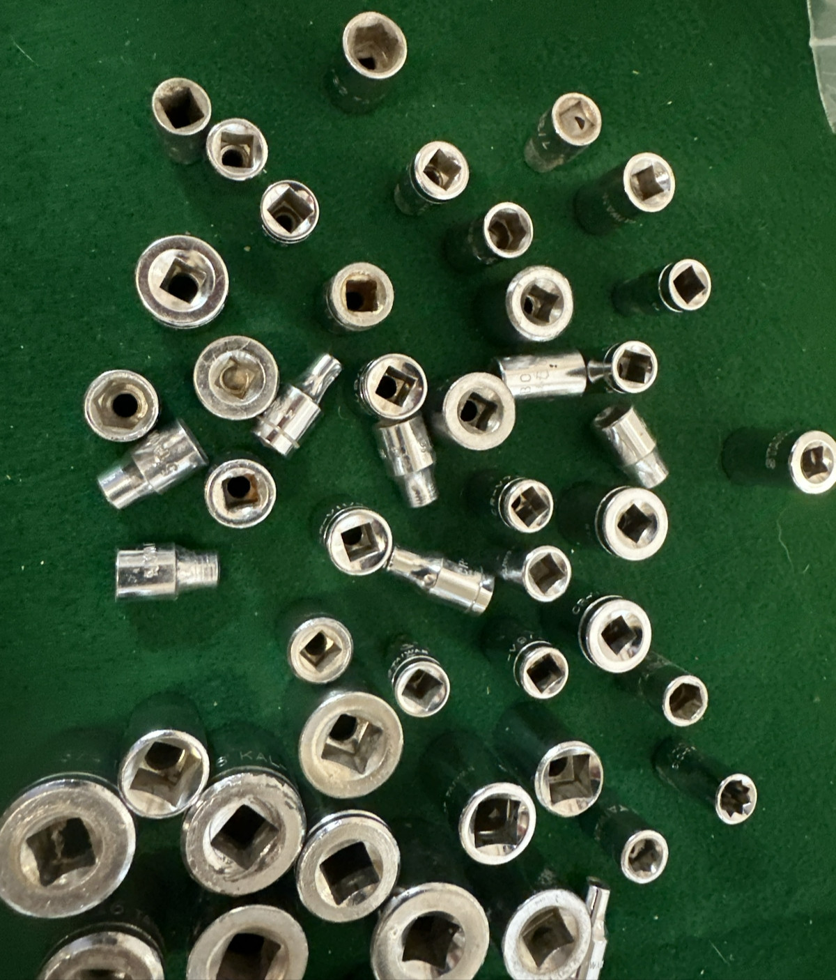 Lot Of 45+ Socket Impact Deep Well and regular Taiwan and Japan made