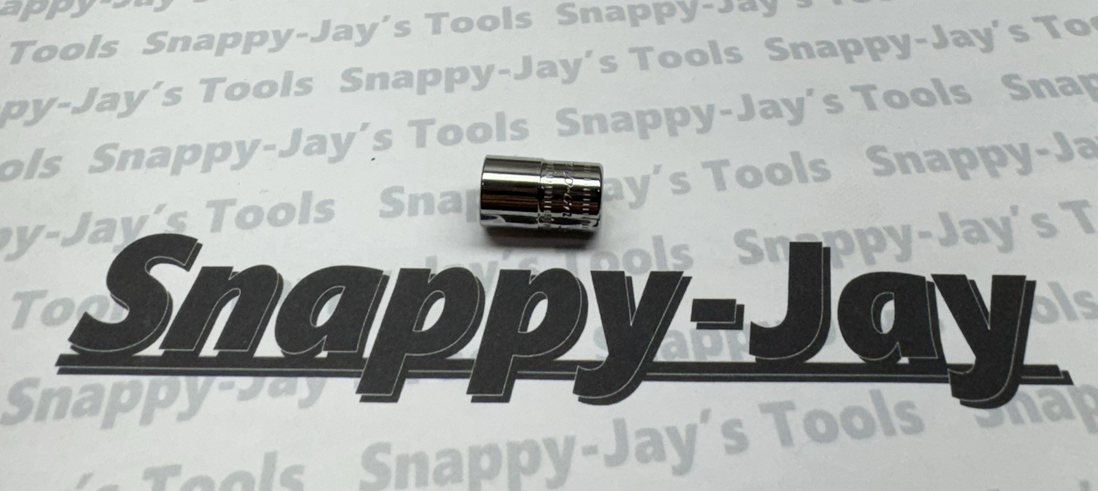 Snap-on Tools USA NEW 1/4″ Drive 9mm METRIC 6pt Shallow Chrome Socket TMM9