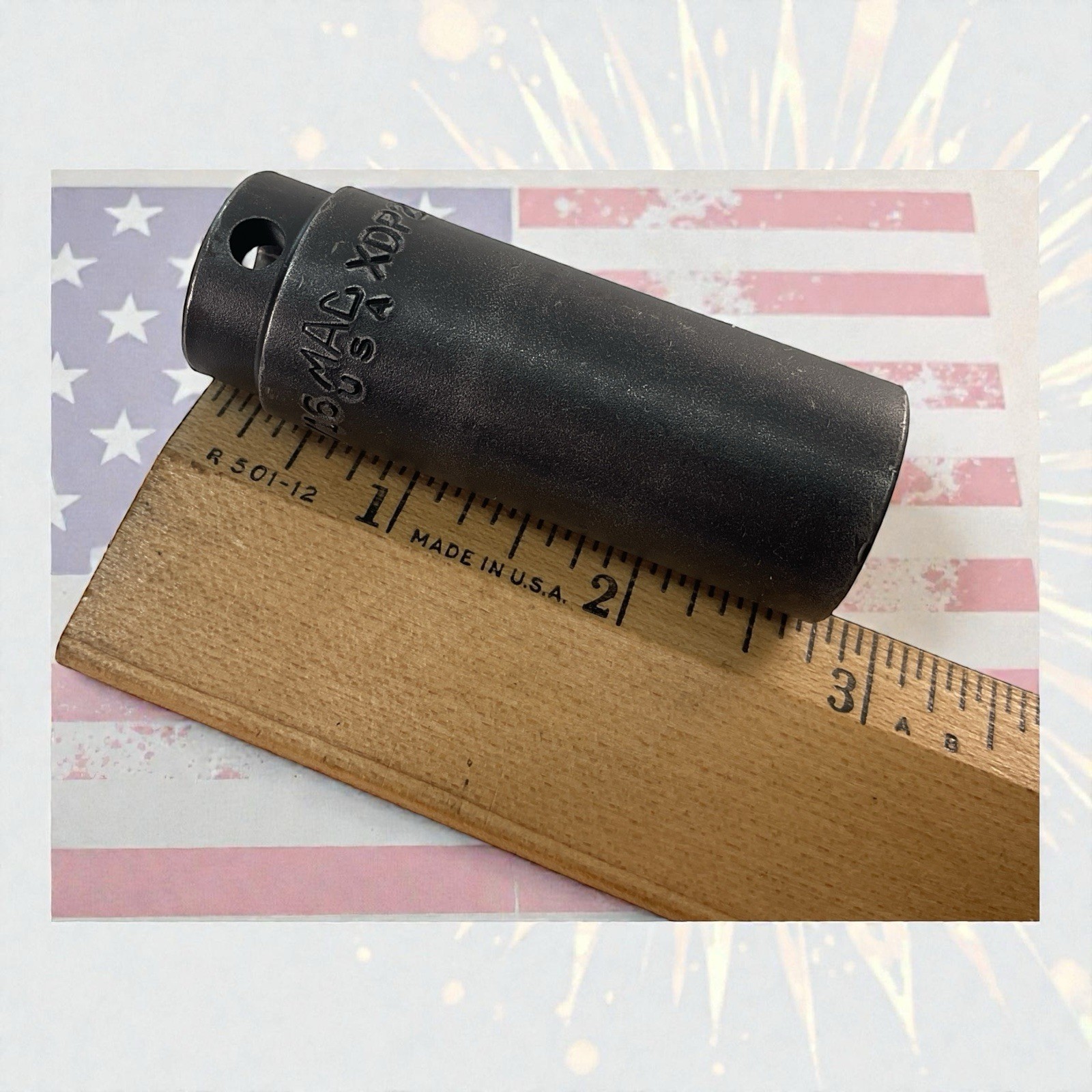 Mac Tools Deep Impact Socket 11/16″ SAE 6pt 3/8″ Drive XDP226R USA Mechanic Tool