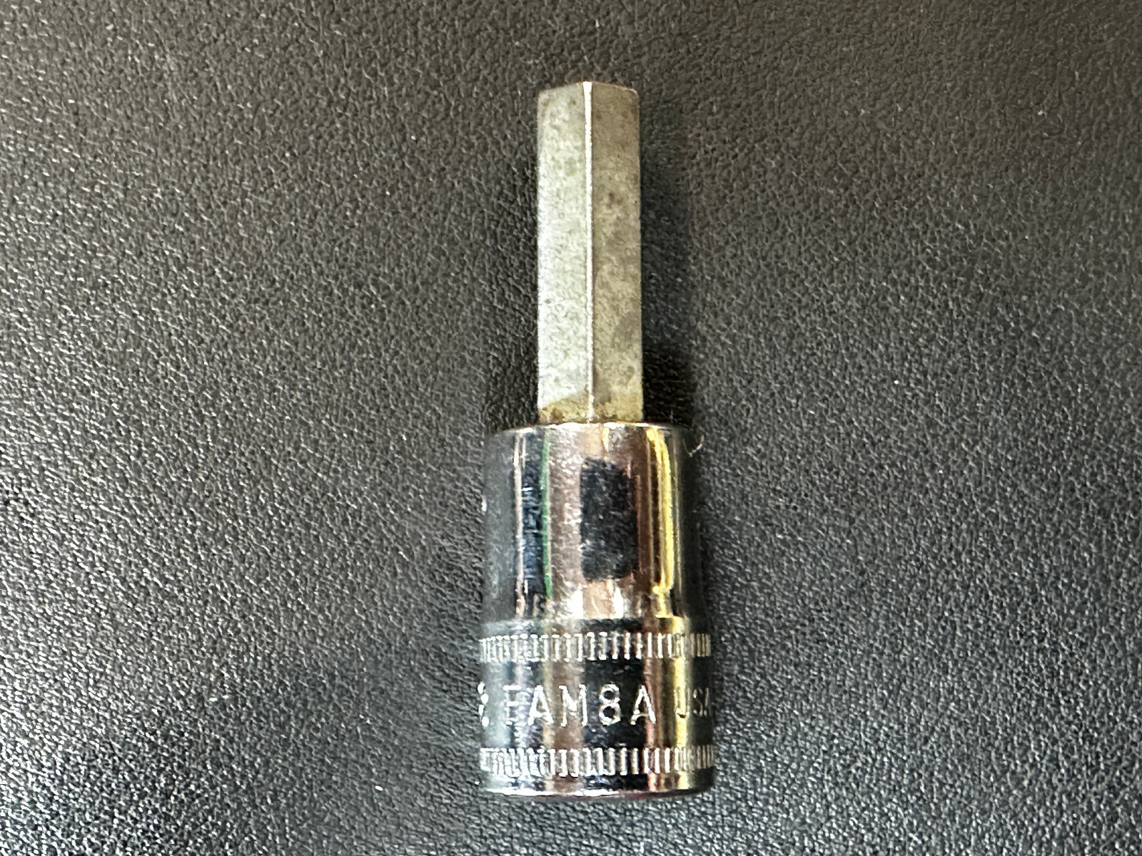 SNAP ON FAM8A 3/8″ Drive Metric 8mm Standard Hex Bit Socket Driver USA