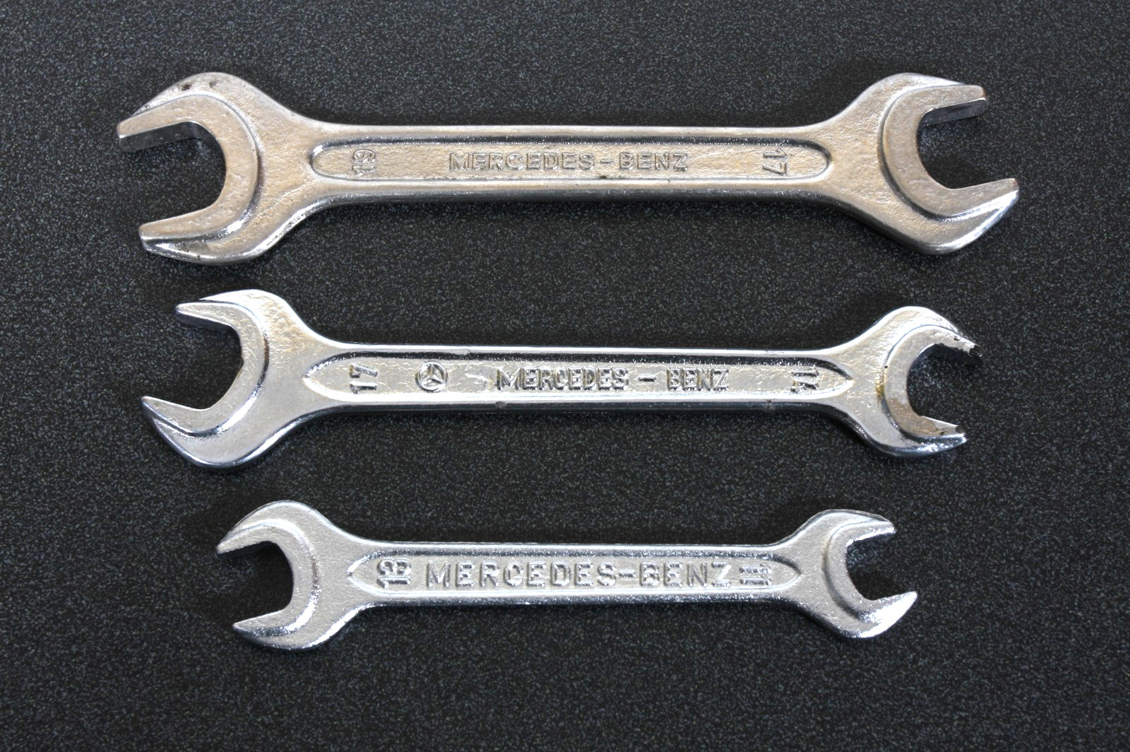 Mercedes-Benz Metric Wrench Set Matador Heyco Open-End 19mm 17mm 14mm 13mm 11mm
