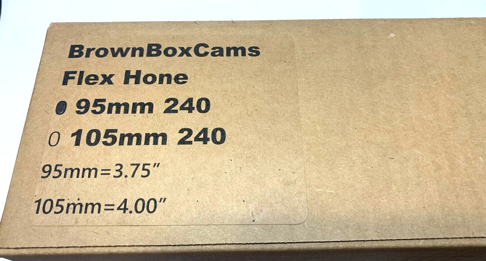 3-3/4″ 95MM HONE The Original Flexi Ball 240 grit BrownBoxCams Free Ship USA