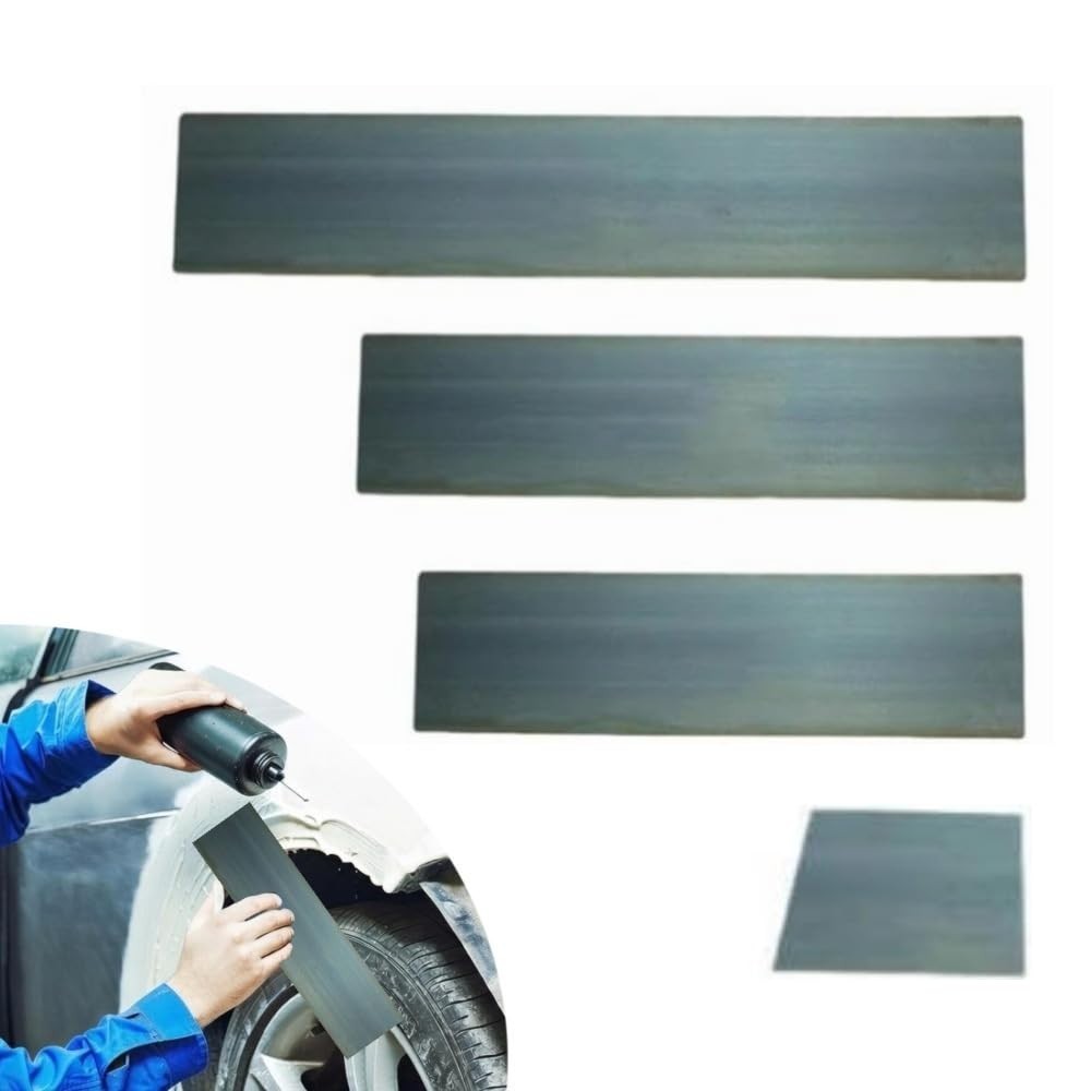 4-Piece Auto Body Filler Spreader Set – Manganese Steel Scrapers for Paint, Caul