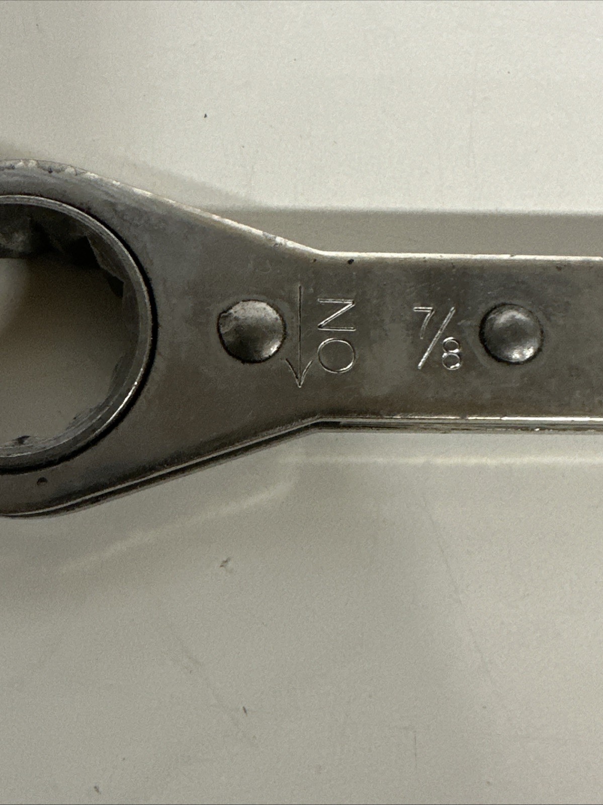 NOS Vintage Vulcan RBO-2226DH 12 Point Ratcheting Wrench Metric SAE 3 Piece Set