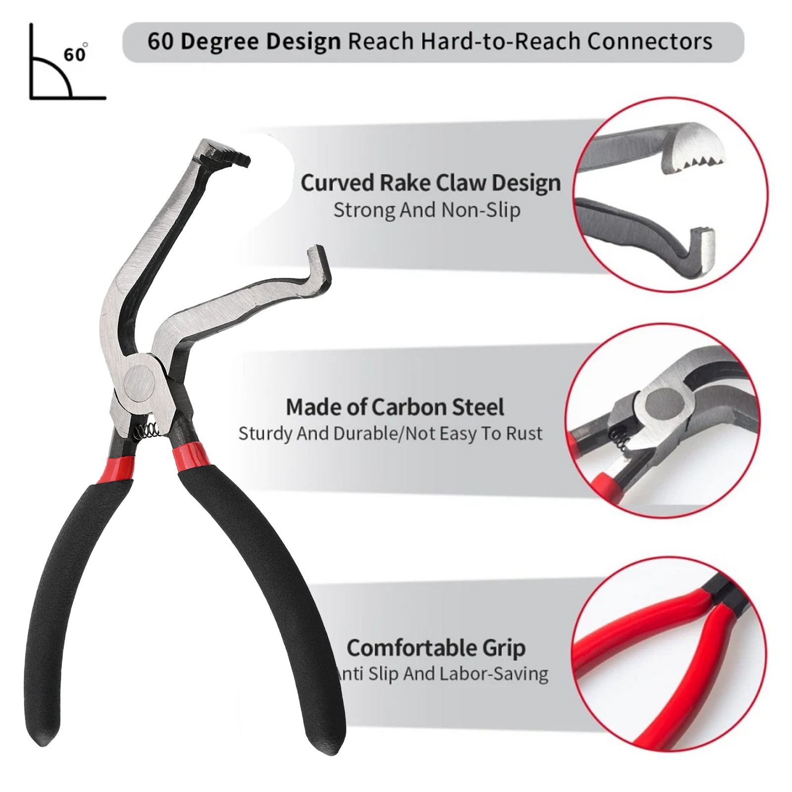 2PACK For Lisle 37960 & 37980 Electrical Disconnect Pliers New Automotive Tool