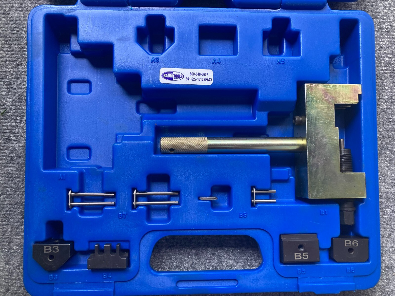 BENZ RIVETING TIMING CHAINS TOOL SET 272-0039 (used, like new)
