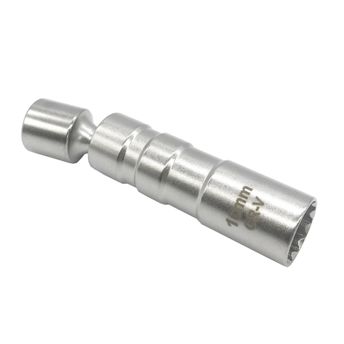 16mm 3/8″ Drive Magnetic Thin Wall Wobble Spark Plug Sleeve Socket Removal Tool