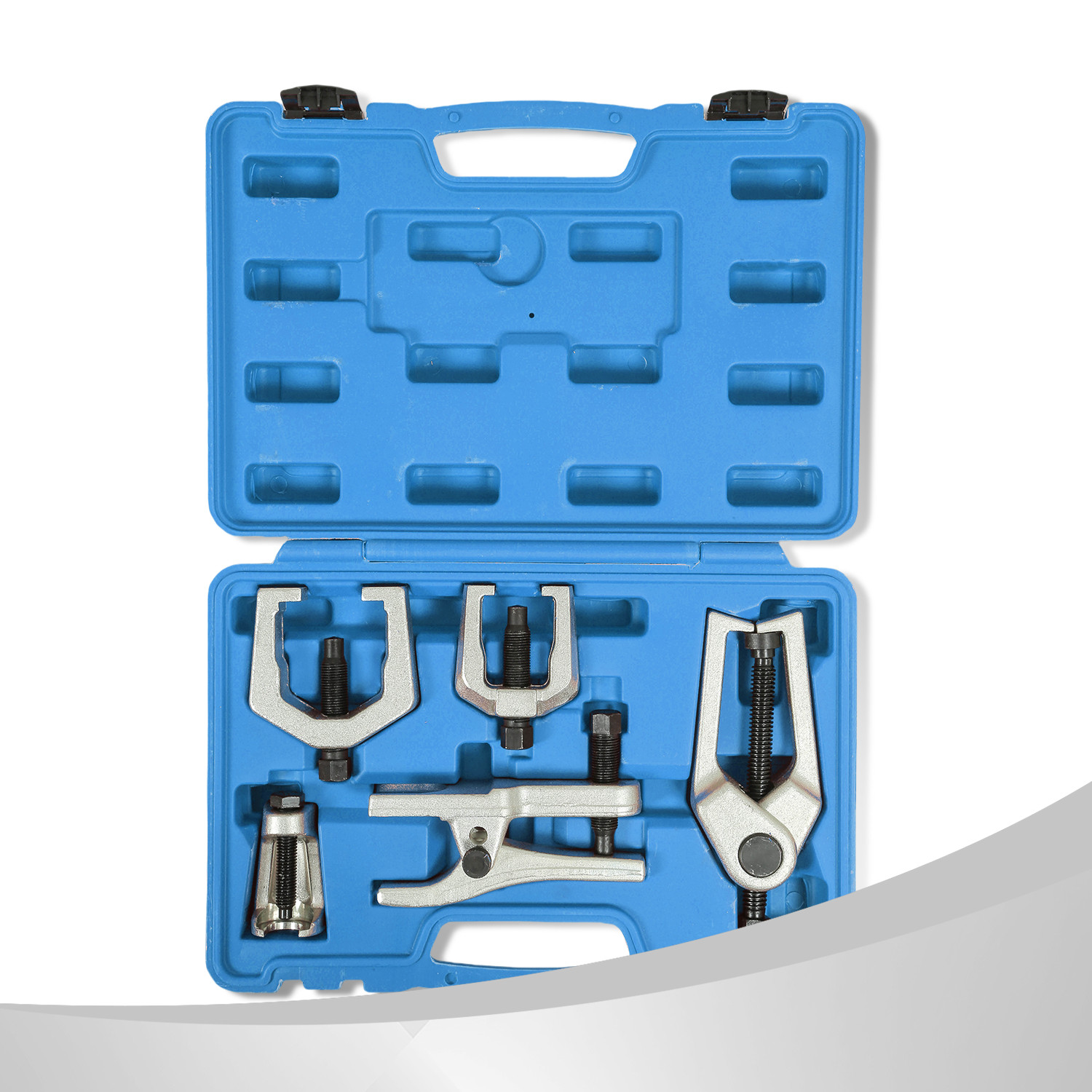 Bule 5Pc Front End Service Pitman Arm Puller Ball Joint Tie Rod Removal Tool Set