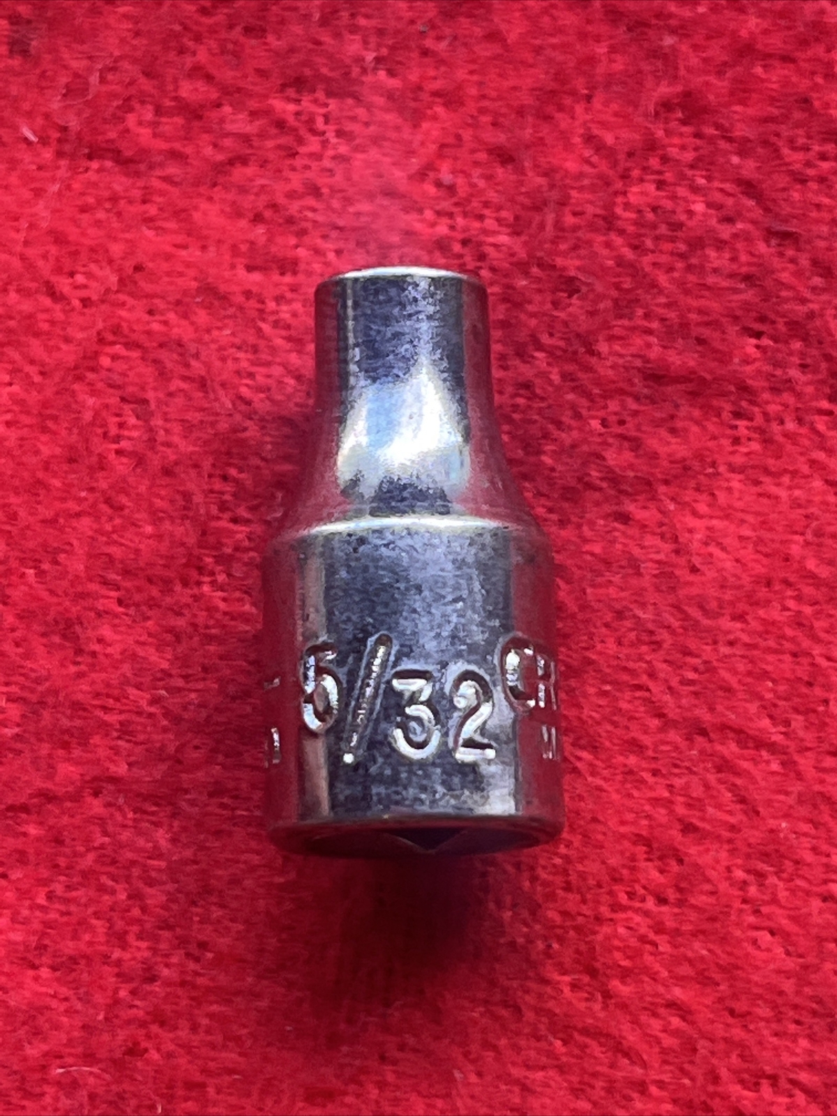 VINTAGE CRAFTSMAN =G= 43481 (reverse) SOCKET 5/32″, 1/4″ DRIVE – USA (7a)