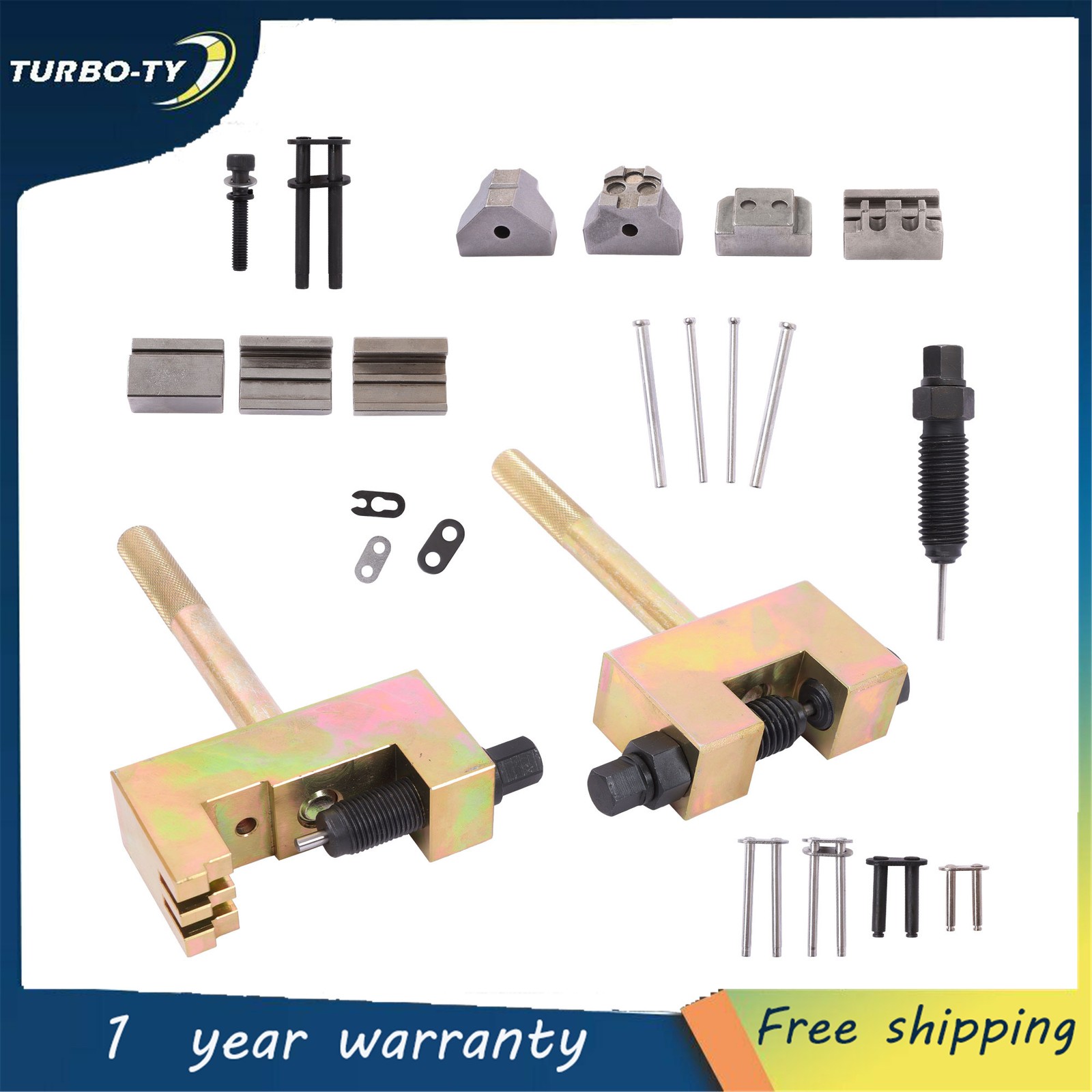 Timing Chain Riveting Tools Kit w/Box For Mercedes Benz M271 M272 M273 M274 M276