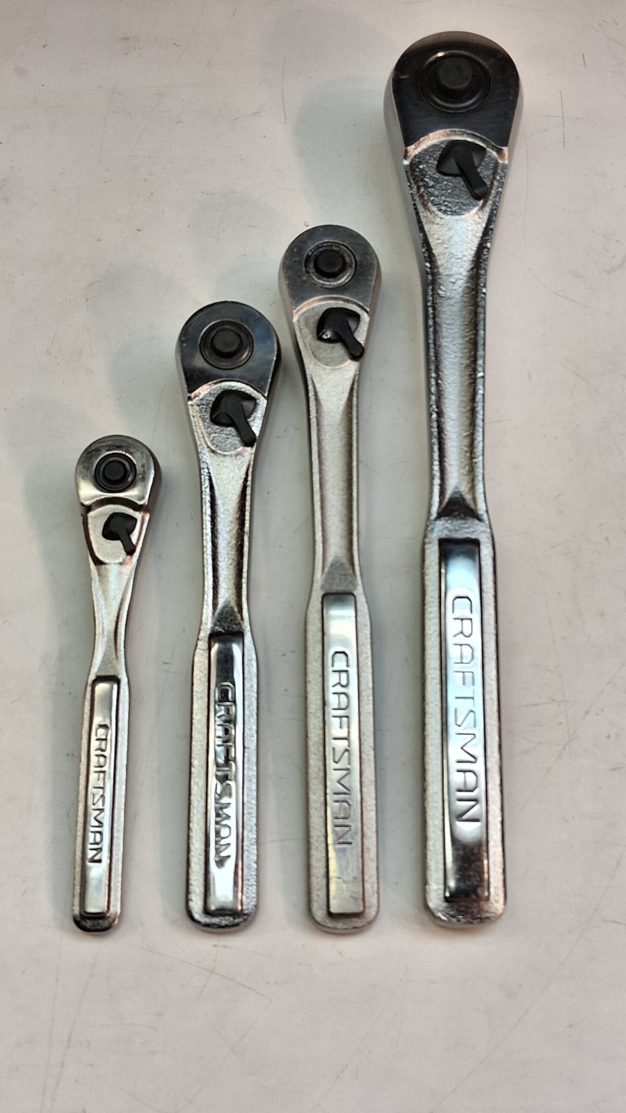 CRAFTSMAN *USA* 1/4,3/8,1/2 DRIVE 4-PIECE RATCHET SET 44807, 44811, 44808, 44809