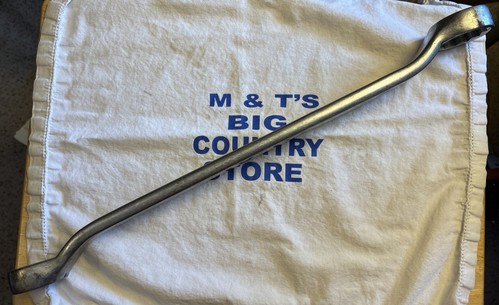 1966 Snap-on USA 12pt 1-7/16″ x 1-5/8″ Offset Combination Wrench XV-4652