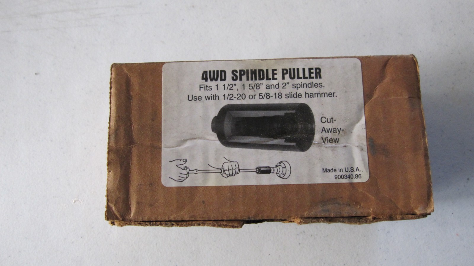 4 WD SPINDLE PULLER MAC TOOLS