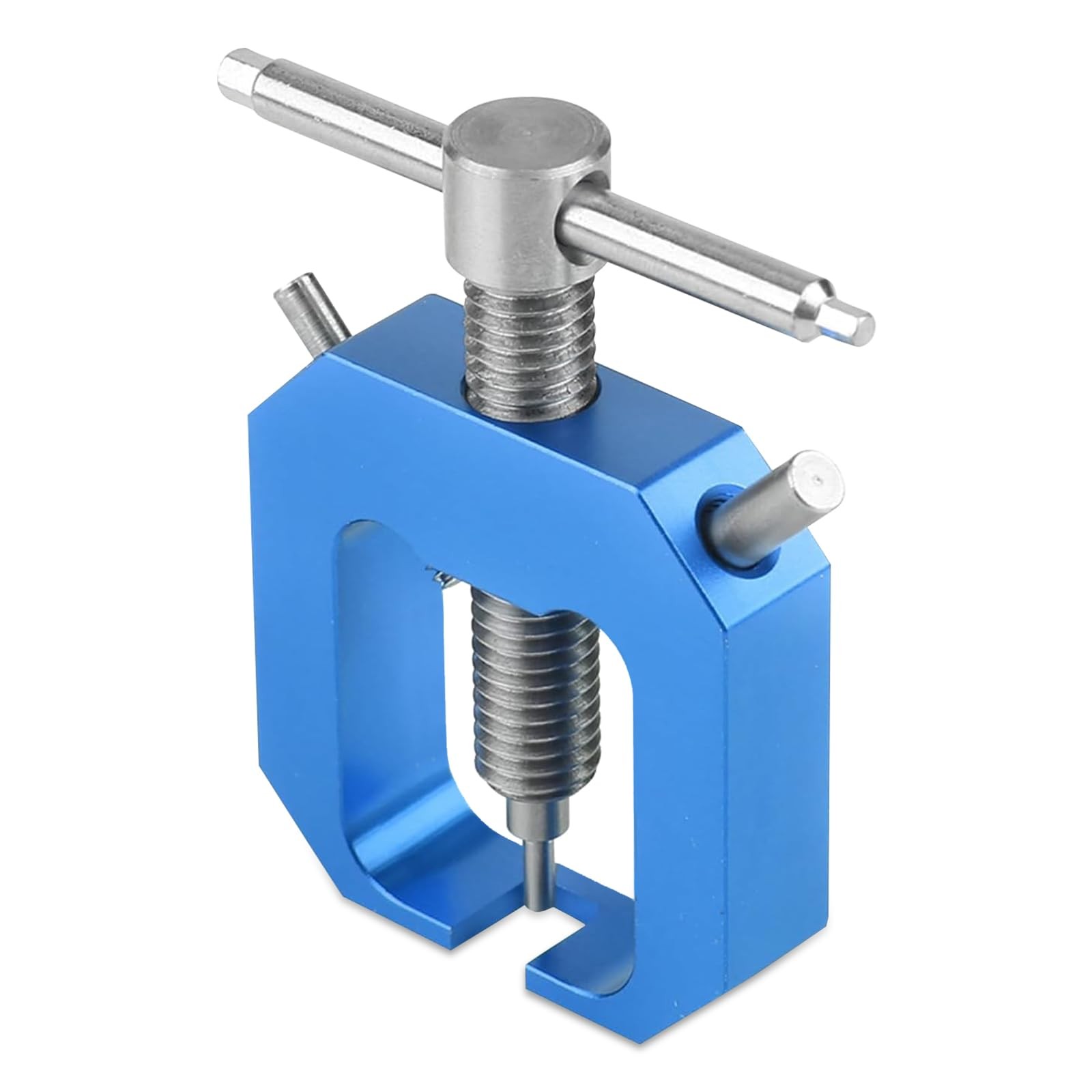 ZLXHDL Mini Gear Pullers, RC Pinion Bearing Puller Stainless Steel Small blue