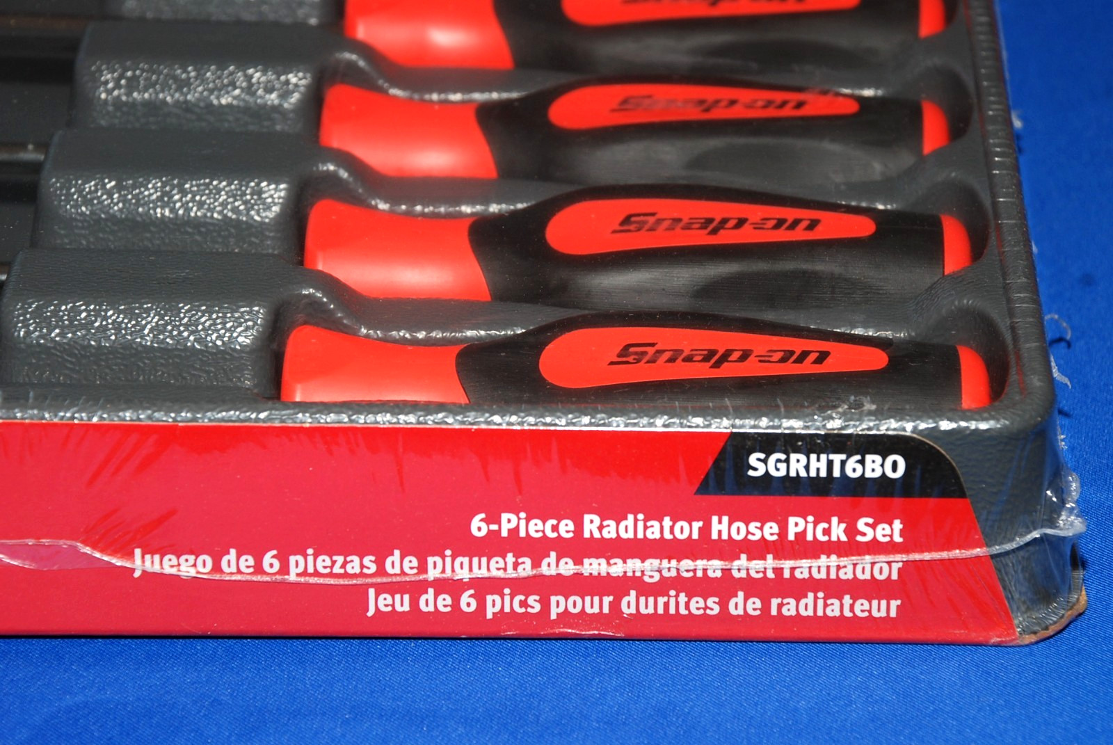 Snap-on NEW 6 Piece Orange Soft Grip Radiator Hose Pick Set SGRHT6BO Ships FREE