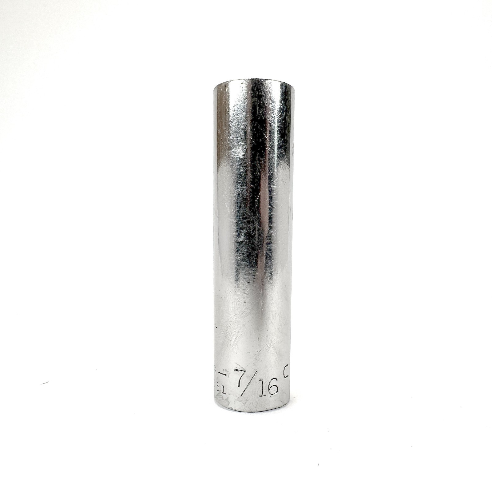 Craftsman USA 7/16″ 3/8″ Drive 6 Point Deep Socket G Series 43331 Vintage