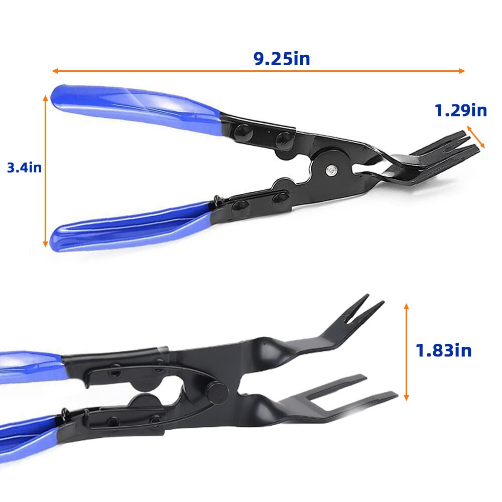 3pcs Auto Removal Pliers Fastener Install Retainer Clips Clamps Disassembly Tool