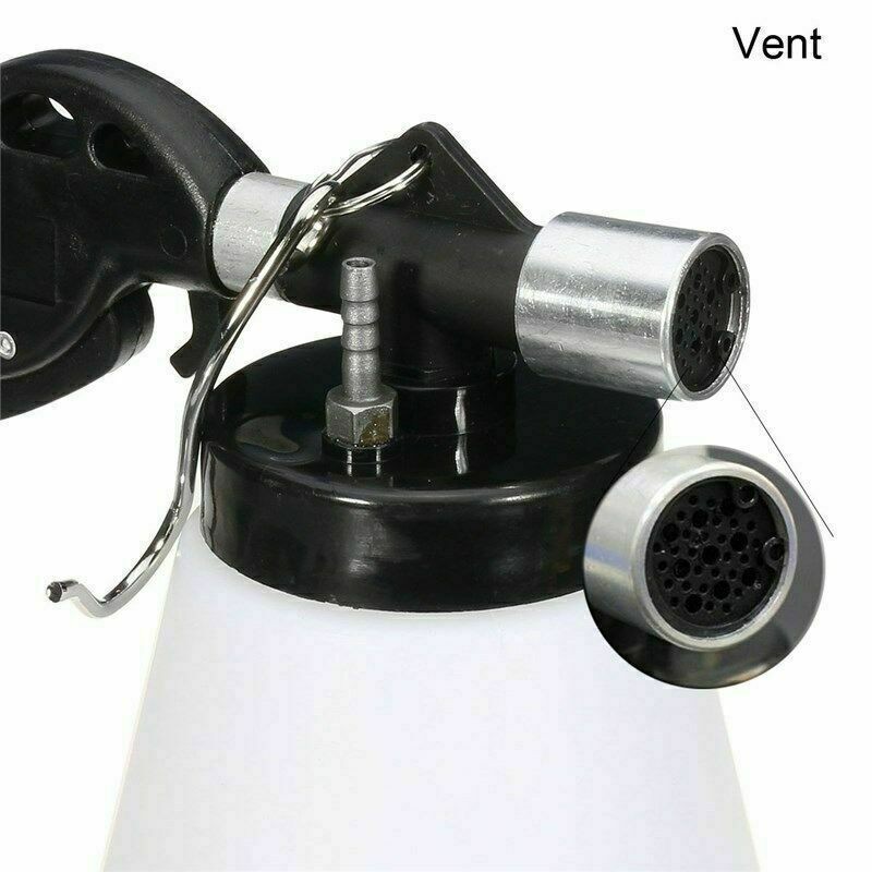 Car Brake System Fluid Oil Bleeder Hydraulic 90-120PSI Air Pneumatic Vacuum Tool