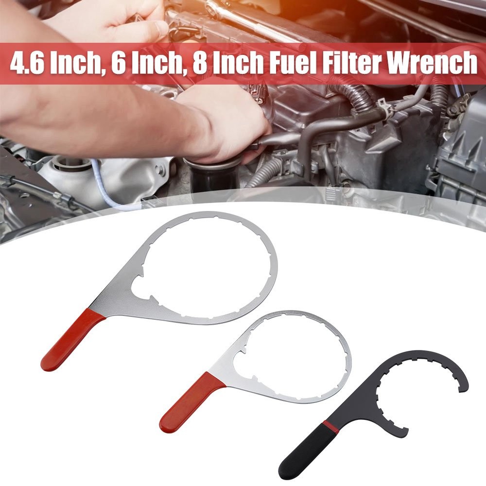 4.6 Inch, 6 Inch, 8 Inch Fuel Filter Wrench Compatible with 380134 382 Detroit