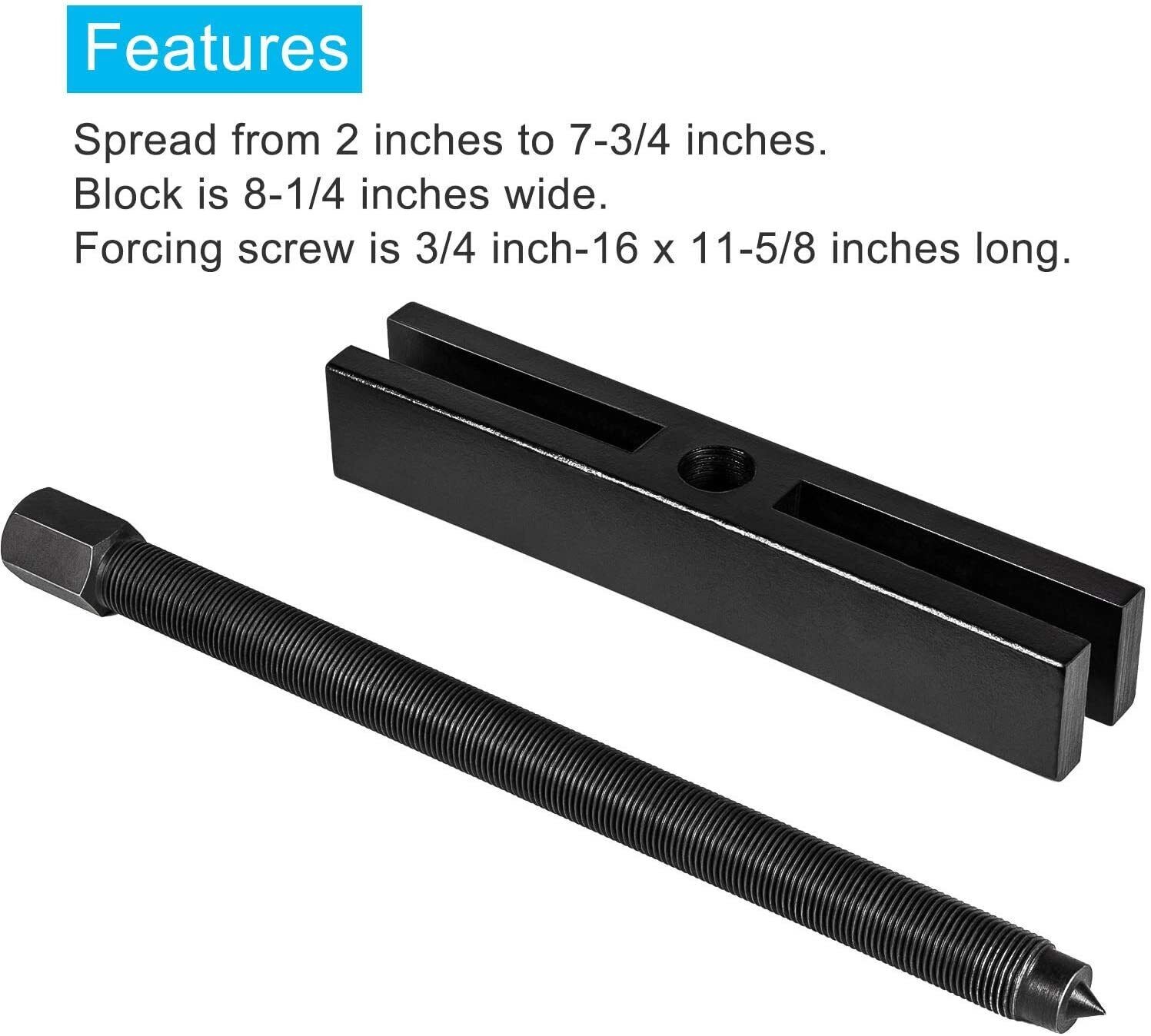 522 Large Gear and Pulley Puller Replace OTC 522 & 7393 Tapped Holes (2 Pack)