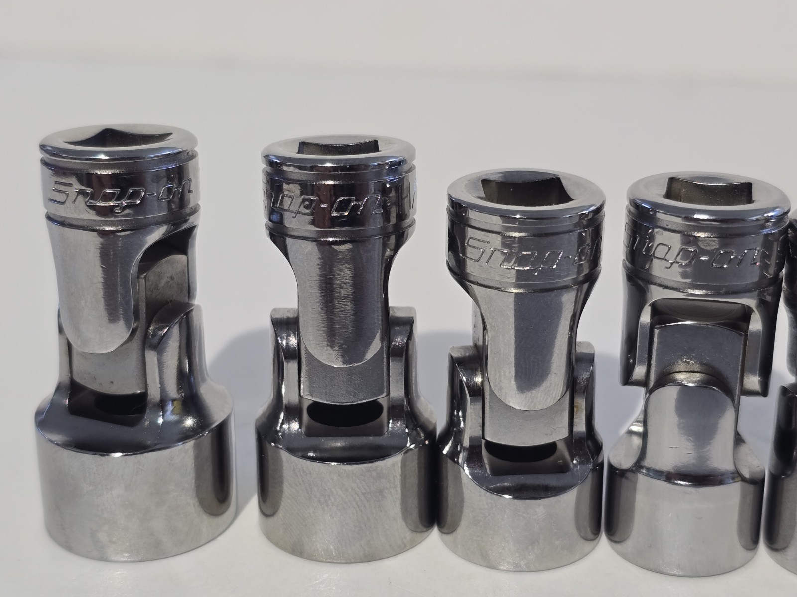 NEW 🇺🇸 Snap-on 206fua (+2) 8 Pc Shallow Universal Socket Set 12 Pt 5/16-3/4”
