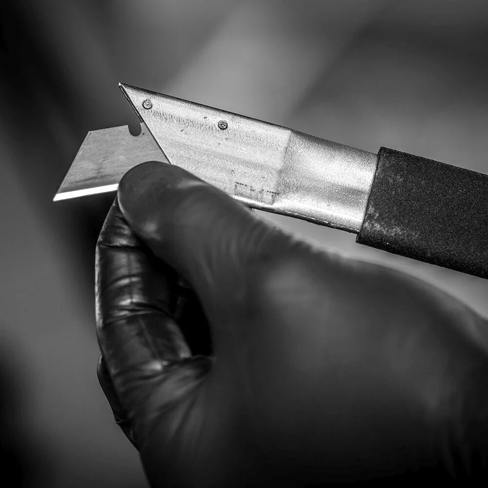 Glass Technology Quick Connect Long Knife