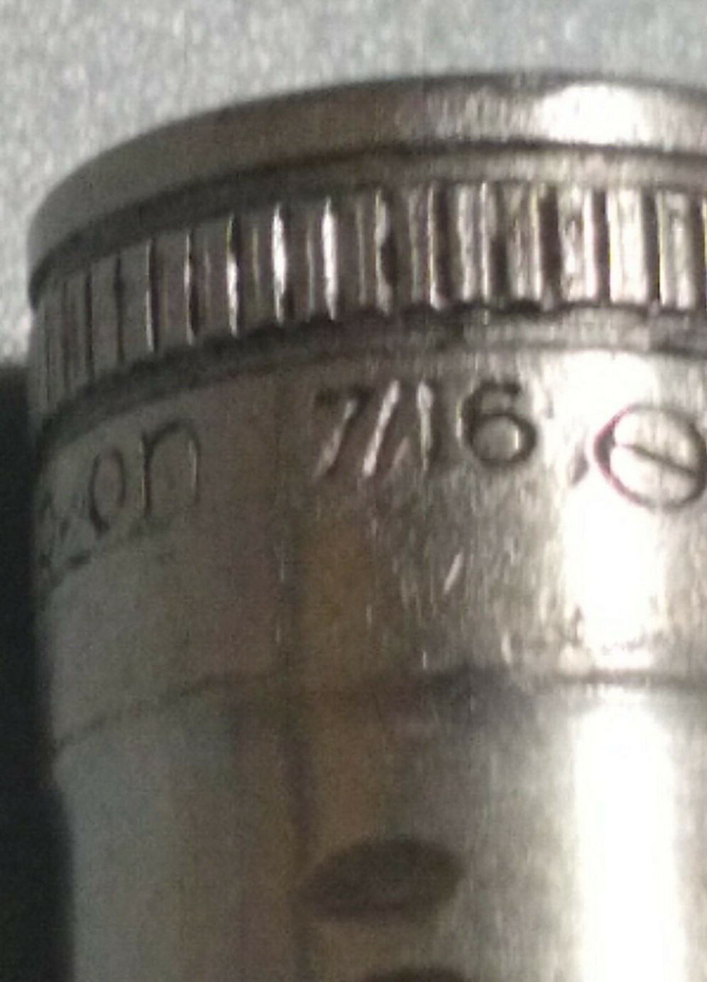 Snap on F-140, 3/8″ Drive, 7/16″ Socket, Shallow, 12 Point