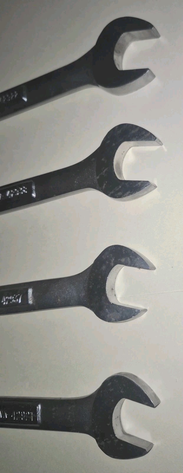 4 Pcs Vnt Craftman USA VA 19MM-20MM 21MM & 22MM 12 point Combination Wrench Lot