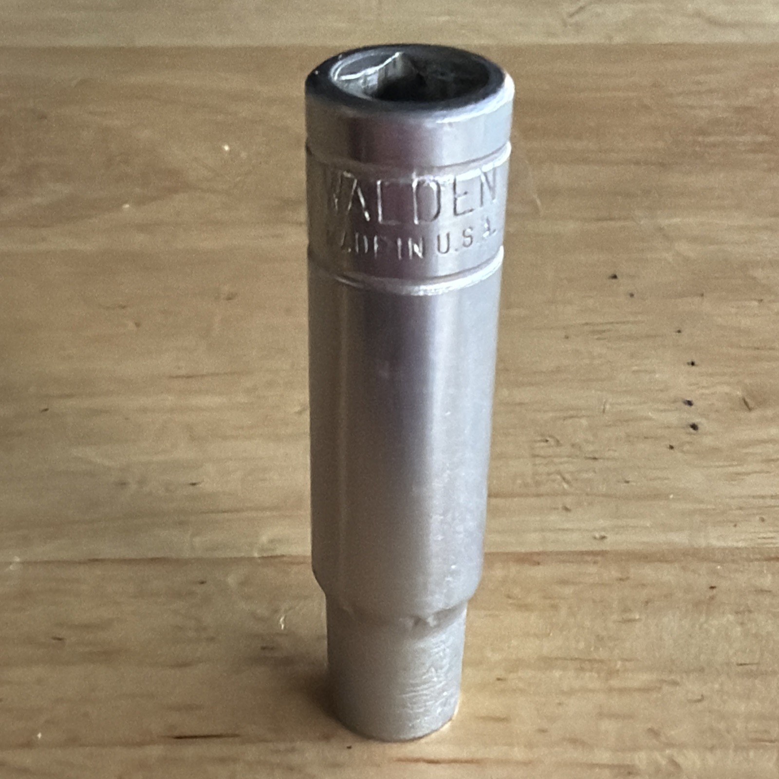 Walden Tools 1/4″ Deep Socket 1/4″ Drive 6 Point 3178 Vintage Made in USA