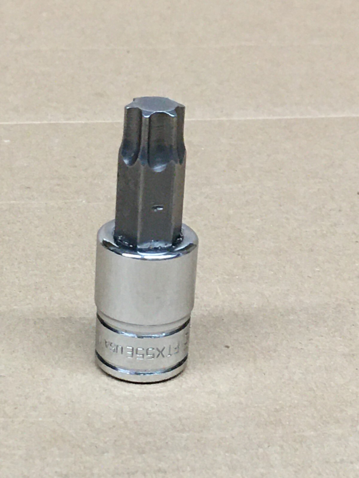 NEW – Snap-On T55 Torx Chrome Socket – 3/8″ Drive – FTX55E