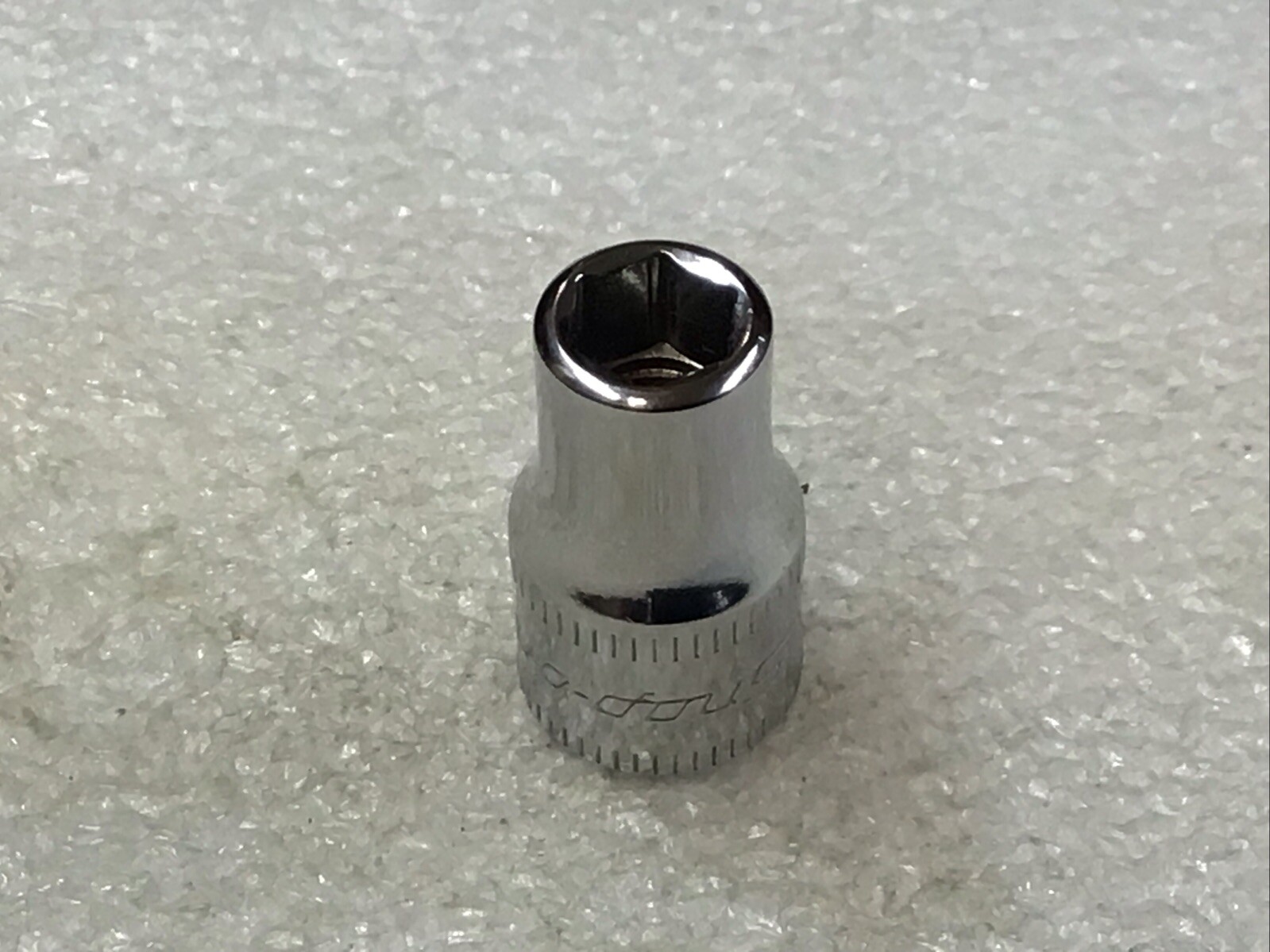 Snap-On#TMM6 – 6mm, Metric, 1/4″ Dr., 6Pt., Shallow, Chrome, Socket-USA-NEW
