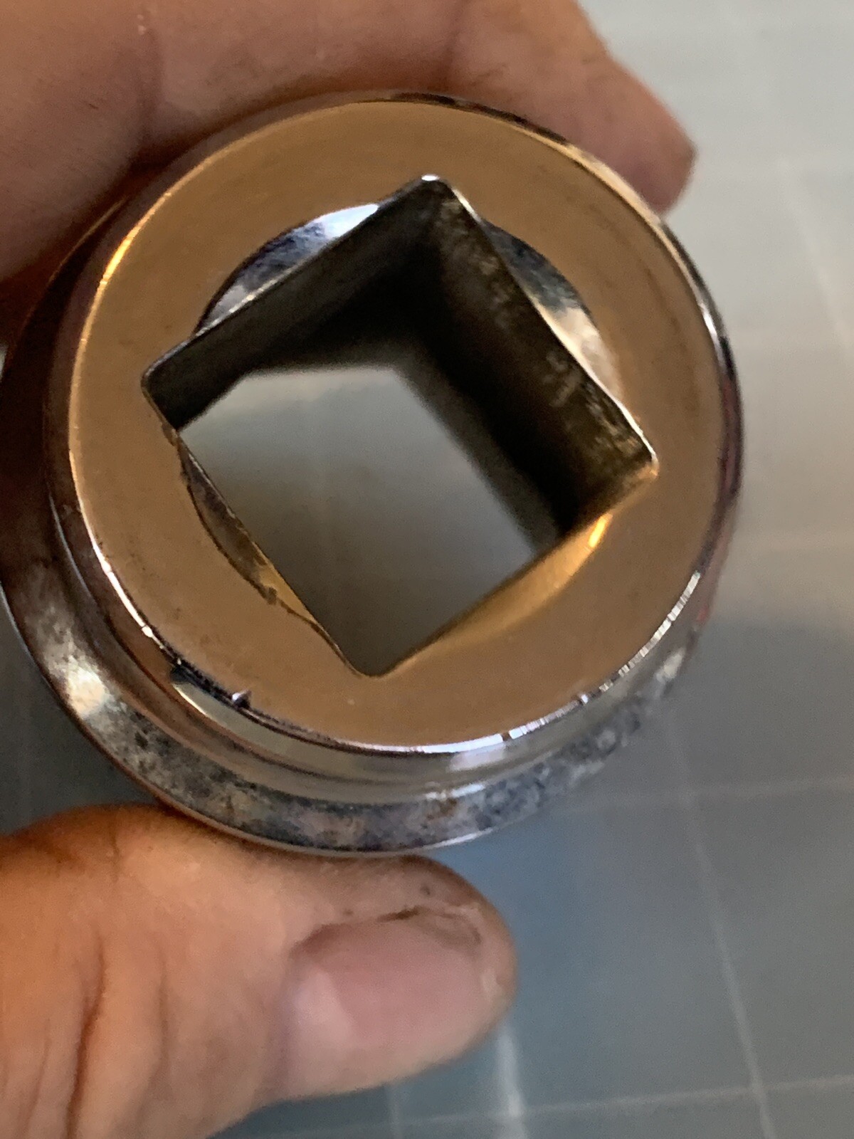 MAC TOOLS 1-1/4 IN 6 PT. CHROME SOCKET 3/4DR.»,PART # Z406 USA