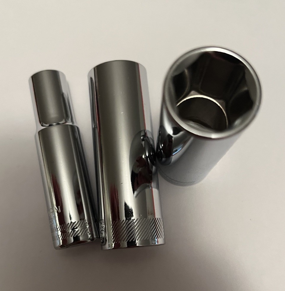 Craftsman 3/8″ Drive Metric Deep Well Metric Sockets, Choose Size
