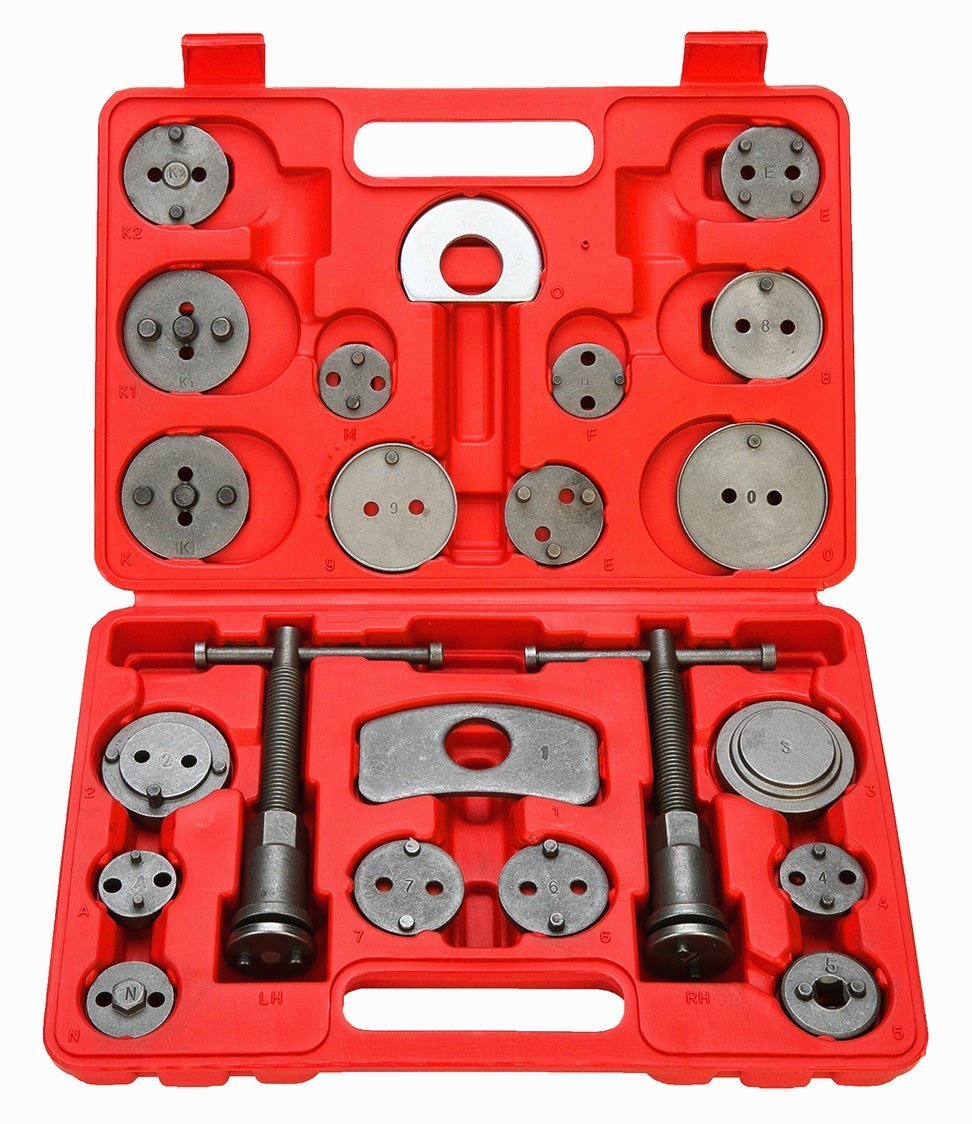 27PCS Universal Disc Brake Caliper Brake Piston Wind Back Rewind Tools For VW