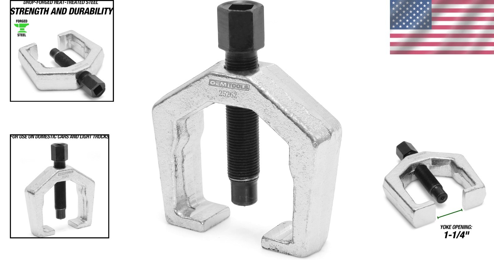 Pitman Arm Puller, Heavy Duty Drop Forged Pitman Arm Removal Tool, 1-5/16 in …