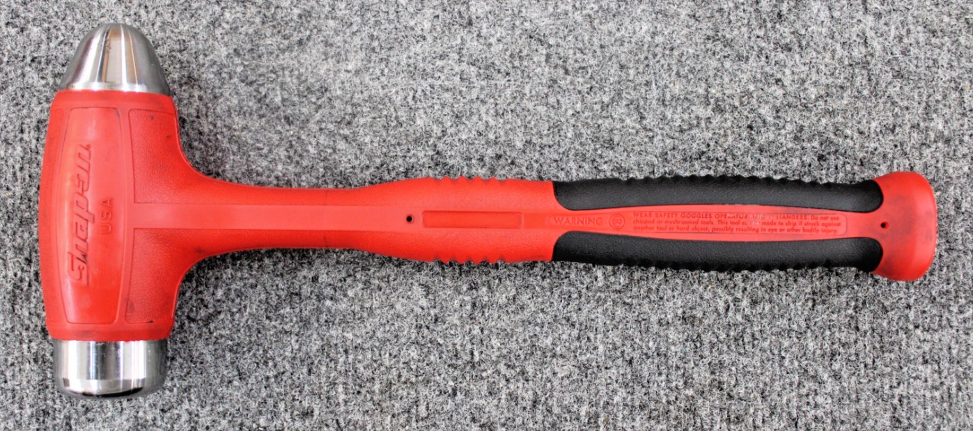 Snap-on 32 oz Ball Peen Soft Grip Dead Blow Hammer (Preowned)