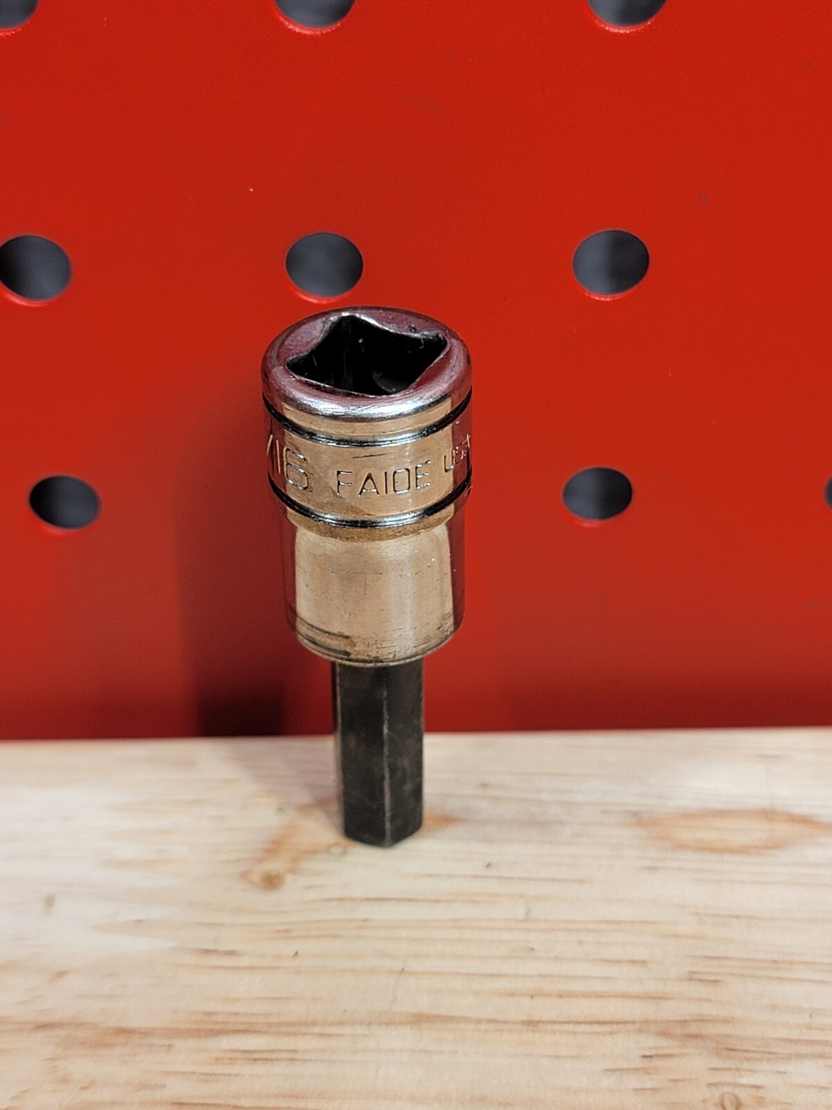 Snap-on Tools FA10E 5/16″ SAE 3/8” Drive Hex Bit Allen Socket Driver USA