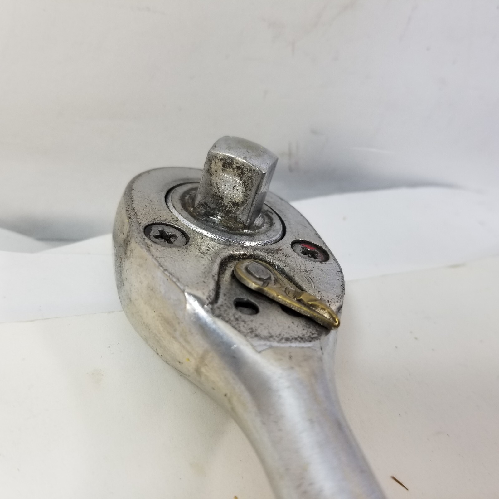 Vintage Proto Professional 1/2″ Drive Ratchet Model 5449 Made in the USA 10″