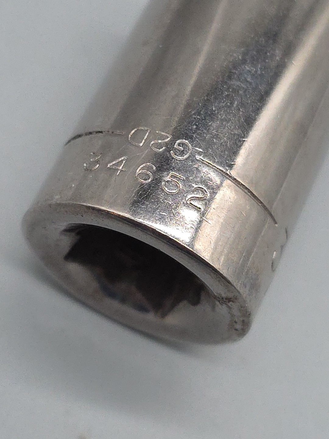 Craftsman Tools 3/4” SAE 1/2” Drive 12 Point Shallow Socket G2D 34652 USA