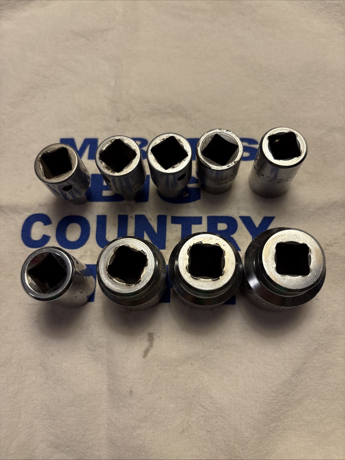 Mac Tools 1/2″ Drive 6pt 9pc Chrome SAE Socket Set 3/8″ to 1-1/16″ V126-V346