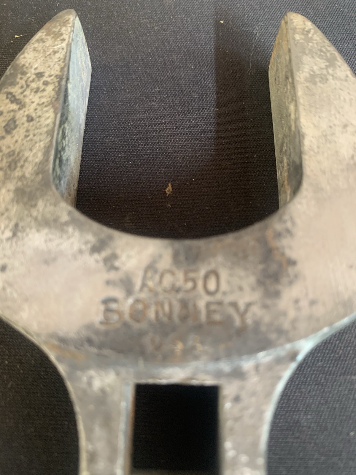 Bonney AC50 1-9/16” Crowfoot Wrench 1/2” Drive USA Made