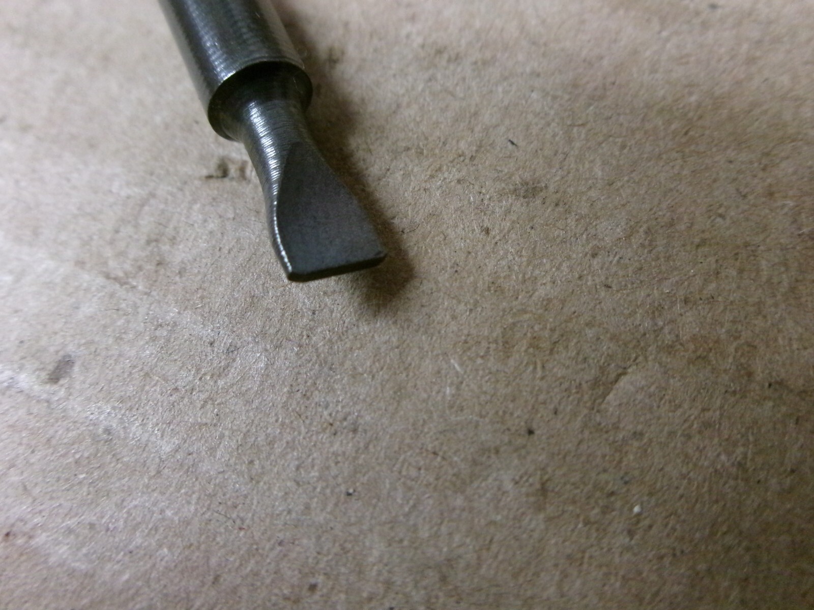 Snap On USA 1/4″ Hex Shank 3/16″ x 3″ Flat Tip Power Bit No SDM415A