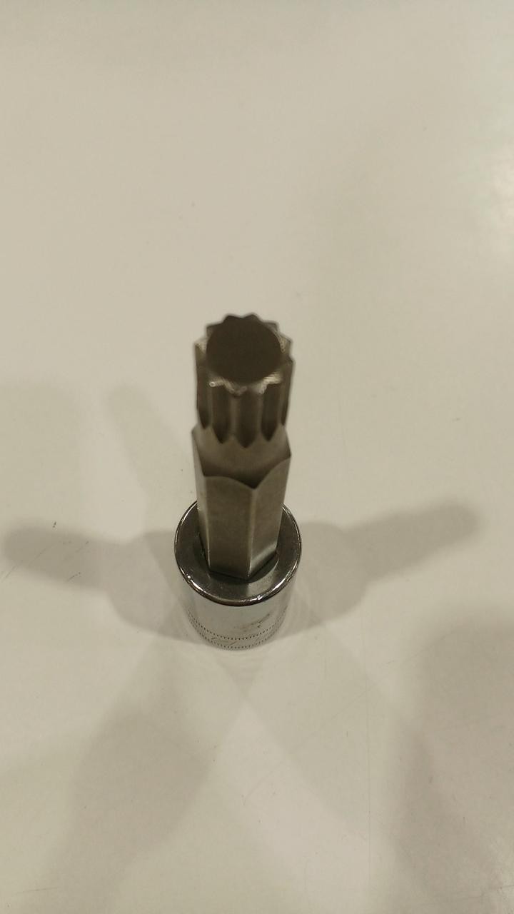 Snap-on STSM14E 1/2″ Drive Metric 14 mm Standard Triple Square Bit Socket Driver
